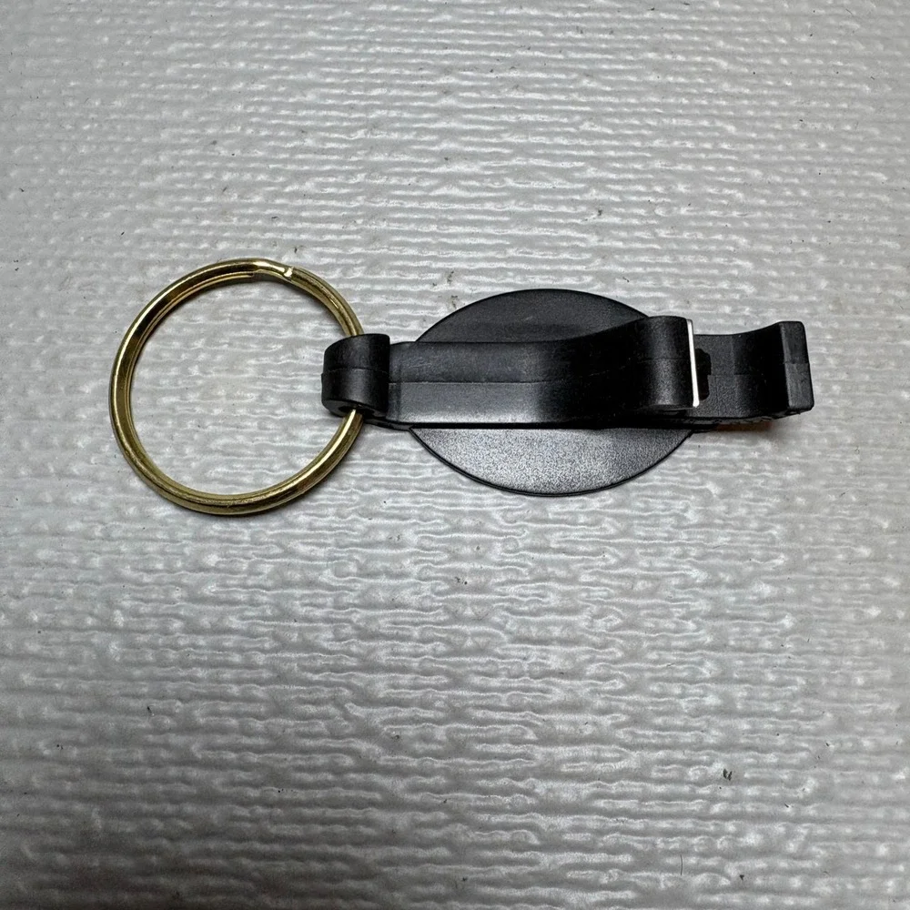 Set of 2 Budweiser Select Bottle‎ Opener Keychain Black Gold Red Crown Logo